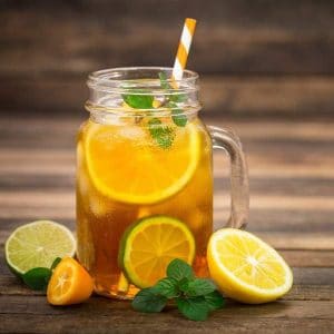 beneficios del té de limón