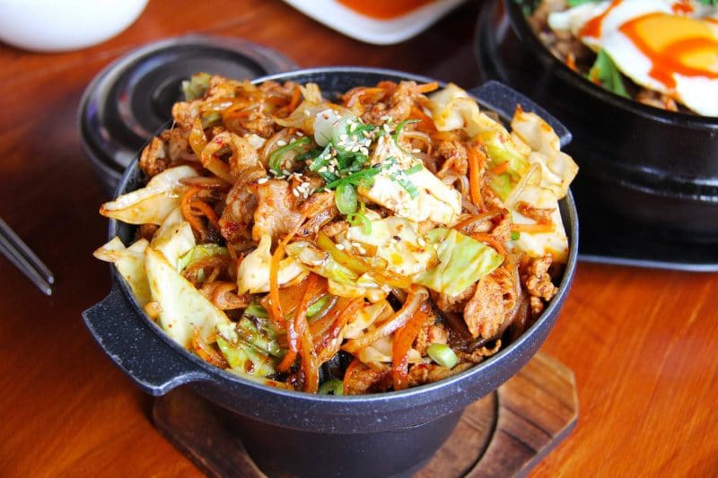 mejores platos comida coreana