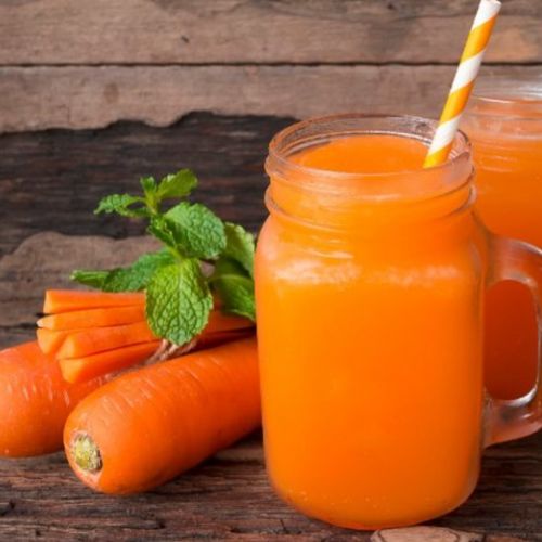 zumo de zanahoria